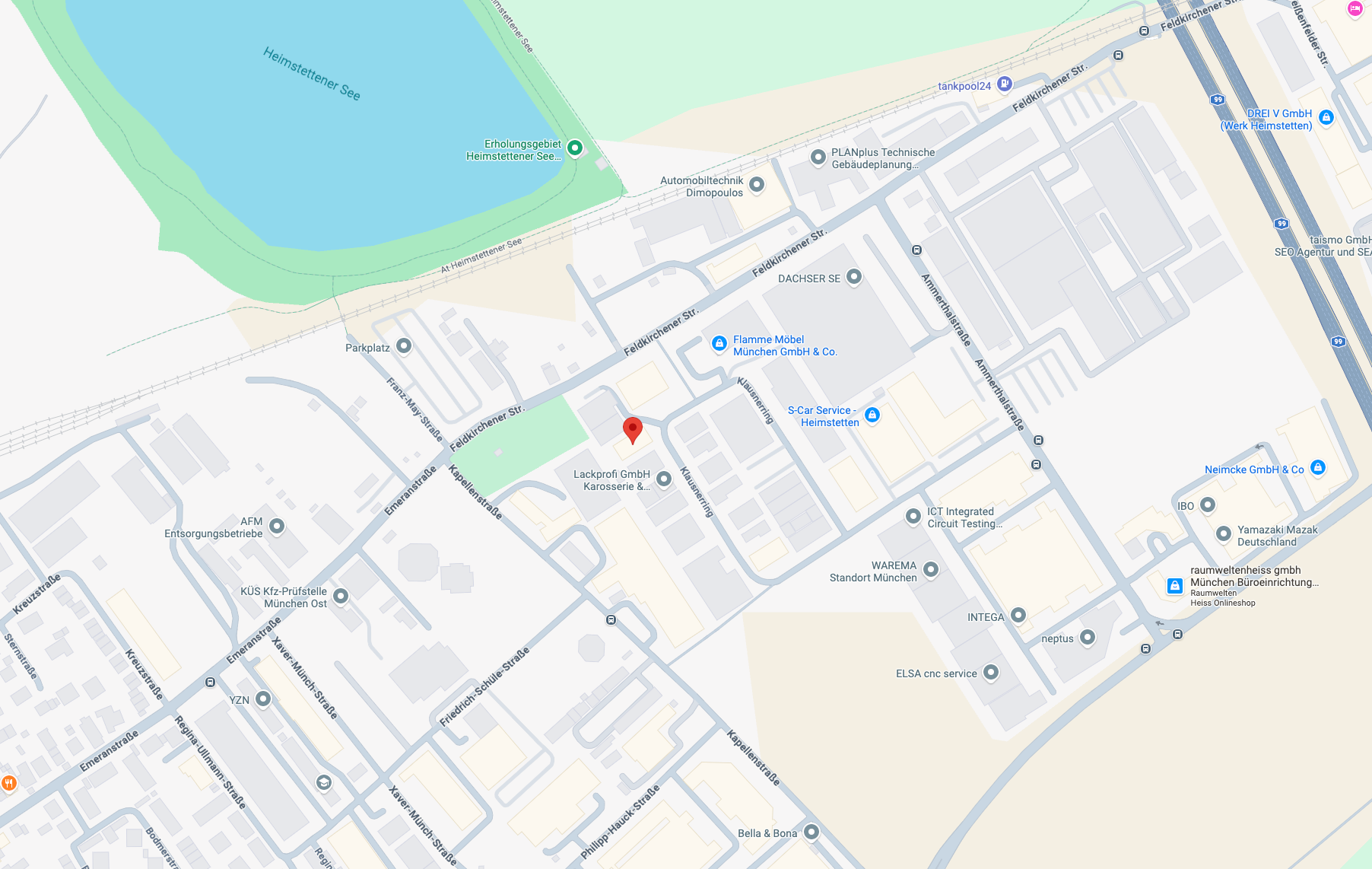 Kartenansicht für link zum Routenplaner